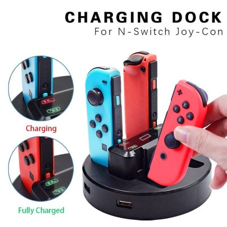 Зарядная станция для 4-х контроллеров Joy-Con (GSN-620) (Switch)